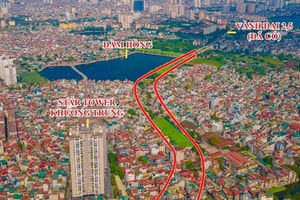 Tăng tốc giải phóng mặt bằng tuyến vành đai gần 9.000 tỷ xuyên tâm Thủ đô, đoạn qua Thanh Xuân