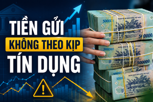 Tín dụng 'tăng sốc' hơn huy động tiền gửi, chuyên gia chỉ ra những ngân hàng chịu áp lực lớn