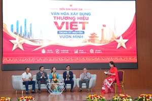 Diễn đàn Quốc gia: Văn hóa kiến tạo thương hiệu Việt trong kỷ nguyên hội nhập