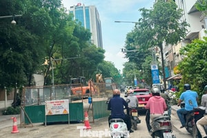Hà Nội yêu cầu tháo rào chắn, hoàn thành dự án chống ngập trước 30/5