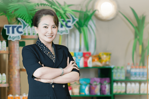 Nữ doanh nhân Top 100 châu Á xác lập vị thế mới tại doanh nghiệp đang nắm gần 80.000ha đất nông nghiệp