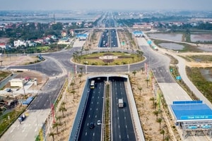 Nút giao 3 tầng hiện đại quy mô 1.400 tỷ: Có tốc độ cao nhất Việt Nam, là trục kết nối vùng kinh tế Bắc Bộ