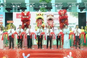 Chính thức khánh thành trường tiểu học 156 tỷ đồng trên khu đất từng là nghĩa trang lớn nhất TP.HCM