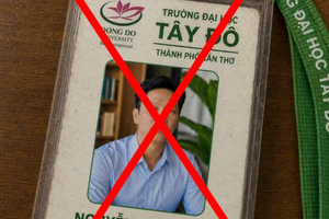 Một trường đại học lớn bị giả mạo