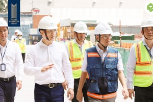 CEO Novaland (NVL) trực tiếp thị sát đại dự án tại trung tâm TP. HCM, đặt mục tiêu hoàn thiện trong năm nay