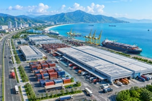 Việt Nam dự kiến có thêm trung tâm logistics và trung chuyển quốc tế tại tỉnh có bờ biển dài nhất cả nước