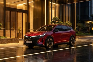 VinFast VF 8 thế hệ mới chính thức ra mắt: Tầm hoạt động 500km, sạc nhanh 30 phút, 2 màn hình, cần số sau vô lăng, hệ thống ITM mới do hãng xe Việt tự nghiên cứu phát triển, giá niêm yết 999 triệu đồng
