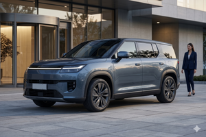 Rò rỉ thiết kế xe điện VinFast lạ mắt: Dáng vóc Land Rover, ngập tràn công nghệ ADAS