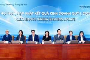 VietinBank báo lãi 'khủng' quý I/2026, tổng tài sản đạt 2,9 triệu tỷ đồng