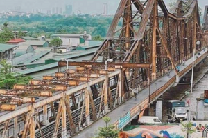 Chỉ vài ngày nữa, cây cầu thép có tuổi đời lớn nhất Việt Nam chính thức thông xe trở lại