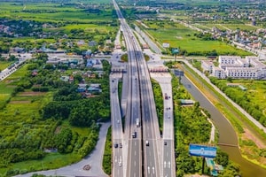 Tuyến cao tốc cửa ngõ phía Nam Hà Nội dài 50km sắp được mở rộng lên 6 làn xe