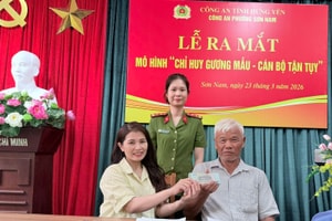 Nhận trình báo của cụ ông Phạm Văn Toản SN 1954, công an lập tức vào cuộc điều tra số tiền 70 triệu đồng