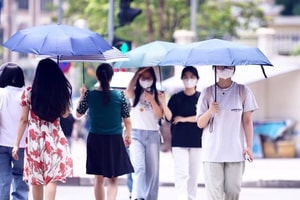 Miền Bắc, miền Trung tăng nhiệt mạnh