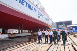 Chính thức xuất xưởng tàu cao tốc trọng tải gần 400 tấn hoàn toàn do doanh nghiệp Việt Nam sản xuất