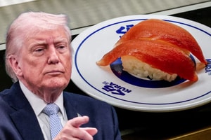 Tổng thống Mỹ Trump đầu tư triệu đô vào chuỗi nhà hàng sushi băng chuyền