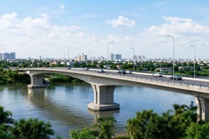 Thành phố giàu nhất Việt Nam sắp xây cầu mới hơn 1.100 tỷ kết nối nội đô, xóa bỏ cầu sắt tạm nay đã xuống cấp