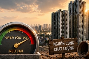 Giá bất động sản Hà Nội tiếp tục neo cao giữa 'cơn khát' nguồn cung chất lượng