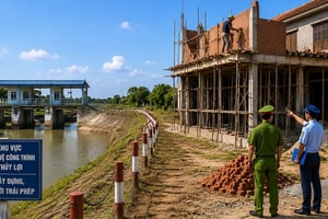 Từ 7/2026, xây dựng hay cơi nới trái phép trong phạm vi này có thể bị phạt tới 100.000.000 đồng