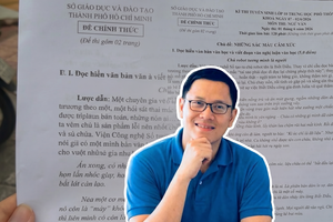 Bất ngờ: Tác phẩm vào đề thi Văn lớp 10 TP.HCM là của thần đồng toán học kiêm giáo sư trẻ nhất Việt Nam