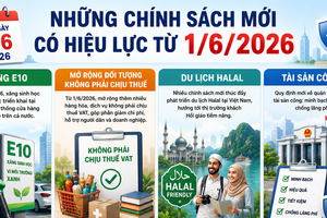 Những chính sách kinh tế có hiệu lực từ tháng 6