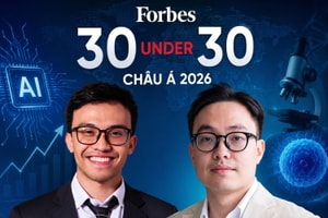 Vượt qua hơn 4000 bộ óc xuất sắc khắp châu lục, hai người con đất Việt vừa được gọi tên trên bảng vàng danh giá Forbes 30 Under 30 châu Á 2026 nhờ những cống hiến thay đổi cuộc sống