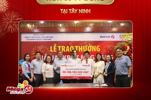 Nam công nhân xa quê trúng Vietlott 36 tỷ đồng nhờ bộ số quen thuộc