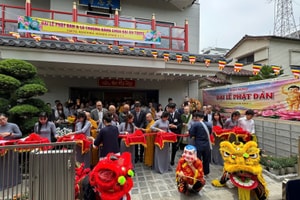 Chính thức khánh thành ngôi chùa Việt đầu tiên tại thủ đô của cường quốc hàng đầu châu Á