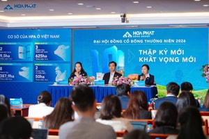 Ngày mai (3/6), gần 600 tỷ đồng sẽ chảy về túi 2.300 cổ đông Nông nghiệp Hòa Phát (HPA)