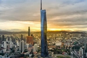 Tòa nhà chọc trời cao thứ 2 Đông Nam Á: Vượt Landmark 81 hơn 200m, kỹ thuật xây dựng đáng kinh ngạc giữa thời tiết khắc nghiệt