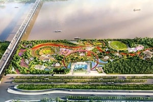 Bắt đầu triển khai xây dựng công viên đầu tiên trên trục đại lộ cảnh quan 27 tỷ USD
