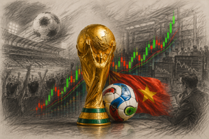 World Cup 2026 sắp khởi tranh: 4/6 kỳ trước chứng khoán Việt Nam giảm điểm, lần này có ngoại lệ?