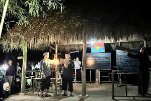 'Thành phố dưới lòng đất' duy nhất Việt Nam mở cửa ban đêm: Du khách được 'xuyên không' giã gạo, cấy lúa, nghe kể chuyện lịch sử dưới ánh trăng