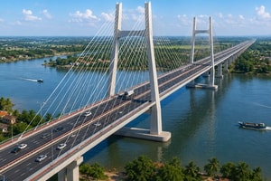 Sắp khởi công xây dựng cầu hơn 2.200 tỷ nối thông 2 thành phố trực thuộc Trung ương, xóa bỏ bến phà đã có từ lâu