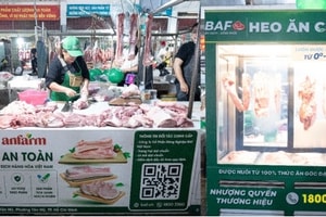 Miếng thịt heo bạn mua sắp được kiểm dịch từ A-Z, doanh nghiệp sở hữu 1.000 điểm bán nhượng quyền đánh trận đầu