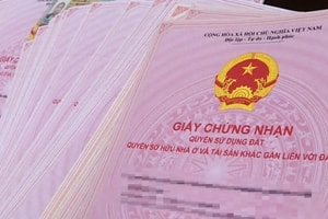 Từ giờ, diện tích đất bao nhiêu sẽ được cấp sổ hồng?