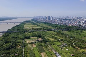 Hà Nội xem xét nghị quyết quy định việc sử dụng bãi sông để xây dựng mới công trình