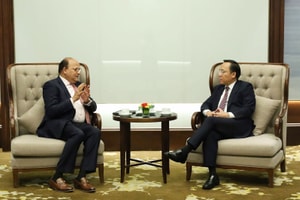 Được trao đổi cơ hội hợp tác với Bộ Công Thương, đại diện quỹ đầu tư hơn 9 tỷ USD trực tiếp đề cập đến kế hoạch xây dựng trạm sạc xe điện