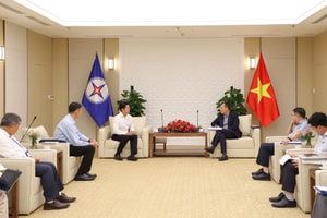 Hai tập đoàn điện lực hàng đầu Việt Nam và Thái Lan cùng bàn việc phát triển nguồn cung điện