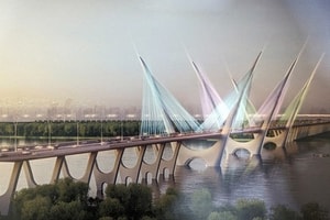 Cây cầu thứ 6 bắc qua sông Hồng đón tin vui, nỗ lực về đích sau 1 năm nữa