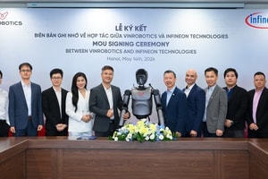 VinRobotics hợp tác với 'ông lớn' bán dẫn Infineon phát triển robot thế hệ mới