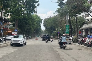 Hà Nội yêu cầu khắc phục vi phạm tại công trình thoát nước Quang Trung - Quán Sứ
