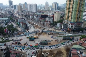 Hà Nội điều chỉnh giao thông nút Láng Hạ - Giảng Võ từ ngày 12/6