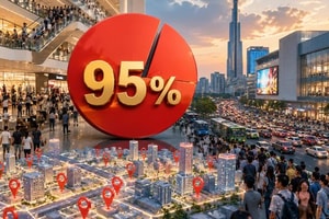 Điều gì đang xảy ra với thị trường bán lẻ TP. HCM khi gần 95% diện tích đã được lấp đầy?