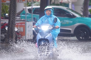 Từ chiều tối nay, miền Bắc mưa lớn diện rộng