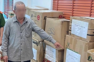 Khởi tố ông chủ ‘Mixue Than Uyên’, tịch thu 3.000 tem mác giả