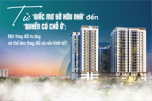 Từ ‘giấc mơ sở hữu nhà’ đến ‘quyền có chỗ ở’: Một thay đổi tư duy có thể làm thay đổi cả nền kinh tế