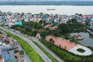 Một phường ven sông Hồng sắp thu hồi gần 25ha đất, nhường chỗ triển khai 24 dự án lớn