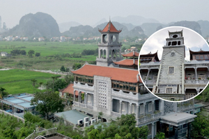 Dinh thự đá 3 tầng lớn nhất Việt Nam: Hoàn toàn không dùng hồ vữa, được dựng từ 1.000m3 đá suốt 14 năm