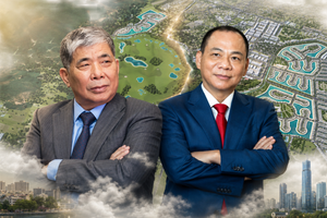 'Đại gia điếu cày' Lê Thanh Thản muốn chi 1.800 tỷ đồng làm sân golf ngay sát vách dự án của tỷ phú Phạm Nhật Vượng