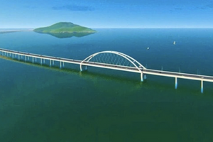Cầu vượt biển dài nhất Việt Nam và thứ 3 Đông Nam Á: Huy động hơn 400 nhân lực triển khai đồng loạt 6 mũi thi công nỗ lực hoàn thành